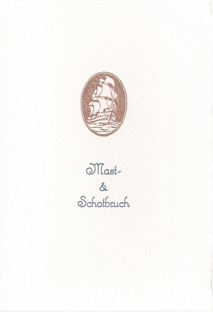 Mast- und Schotbruch
