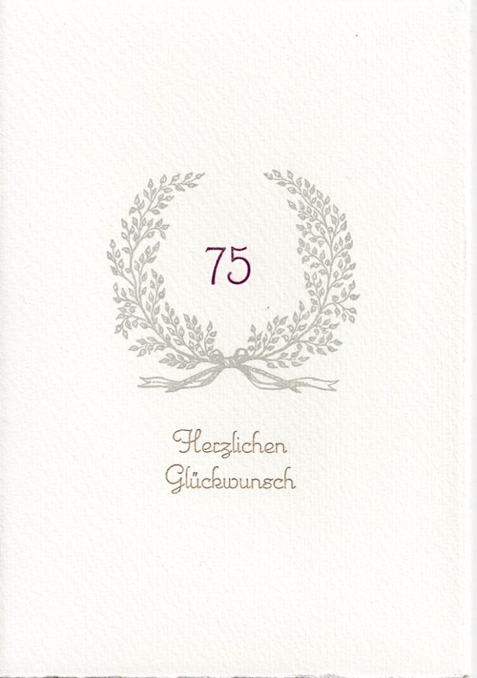 Glückwunsch 75 Jahre – Bild 2