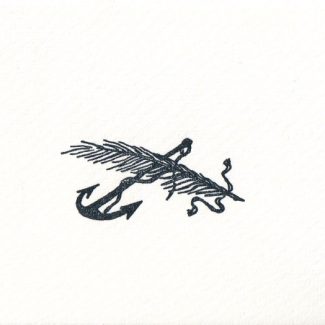 Anker und Palmzweig