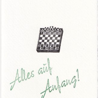Alles auf Anfang